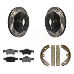 Transit Auto KDS-101235 Disc Brake Kit for 2010-2016 Mercedes-Benz E350, Mercedes-Benz E400, Mercedes-Benz CLS400 - Rear