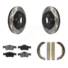 Transit Auto KDS-101239 Disc Brake Kit for 2011 Mercedes-Benz E550 - Rear