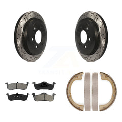 Transit Auto KDS-101240 Disc Brake Kit for 2007-2017 Ford Expedition, Lincoln Navigator - Rear