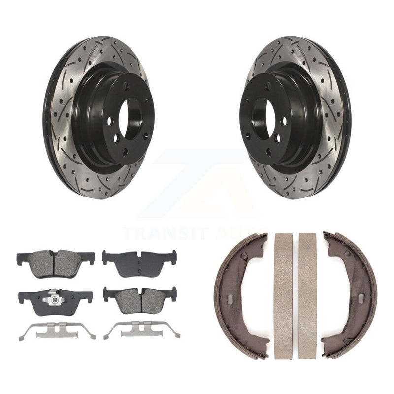 Transit Auto KDS-101246 Disc Brake Kit for 2012-2021 BMW 230i, BMW 230i xDrive and More - Rear