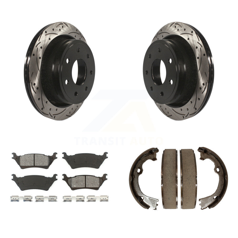 Transit Auto KDS-101254 Disc Brake Kit for 2012-2014 Ford F-150 - Rear