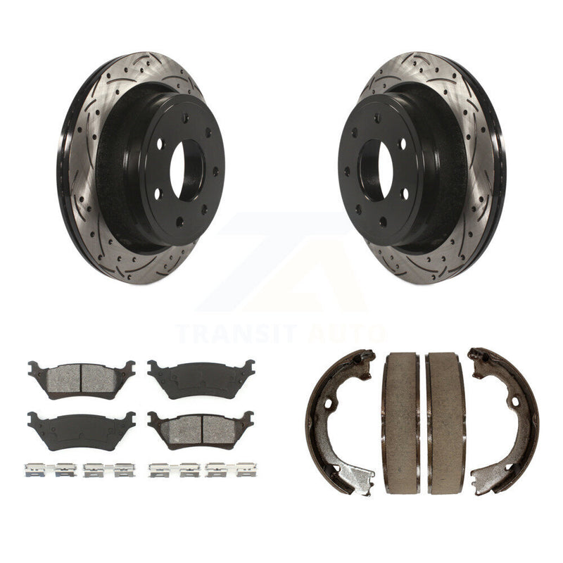Transit Auto KDS-101254 Disc Brake Kit for 2012-2014 Ford F-150 - Rear