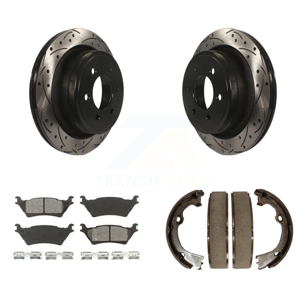 Transit Auto KDS-101255 Disc Brake Kit for 2012-2020 Ford F-150 - Rear