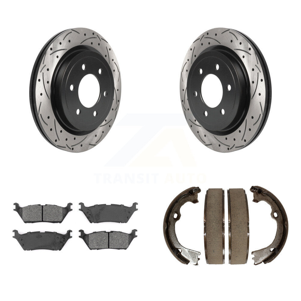 Transit Auto KDS-101257 Disc Brake Kit for 2018-2020 Ford F-150 - Rear