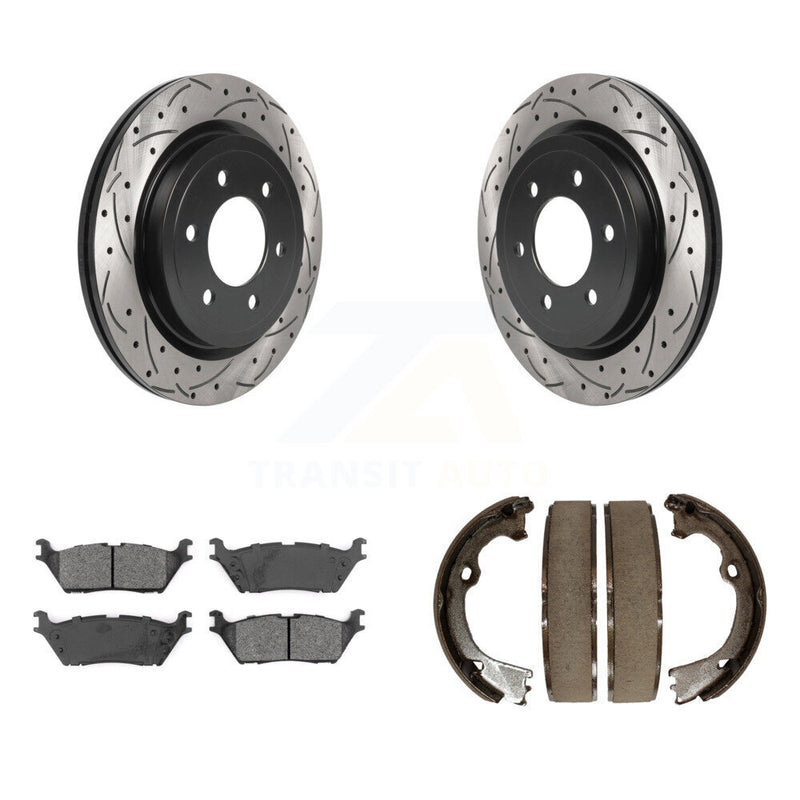 Transit Auto KDS-101257 Disc Brake Kit for 2018-2020 Ford F-150 - Rear