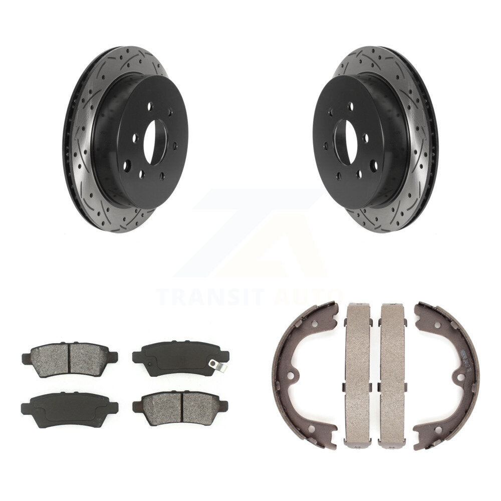 Transit Auto KDS-101262 Disc Brake Kit for 2006-2007 Nissan Xterra - Rear