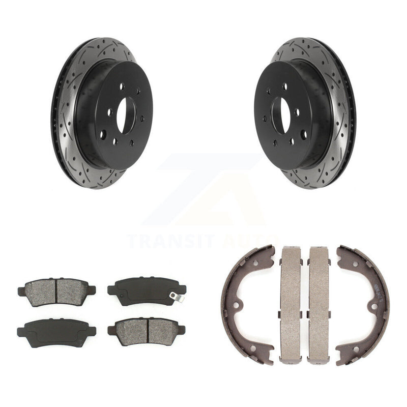 Transit Auto KDS-101262 Disc Brake Kit for 2006-2007 Nissan Xterra - Rear