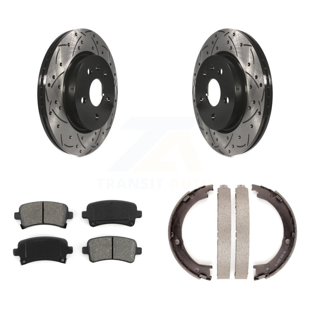 Transit Auto KDS-101265 Disc Brake Kit for 2014-2019 Cadillac XTS - Rear