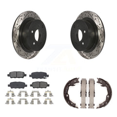 Transit Auto KDS-101266 Disc Brake Kit for 2007-2019 Nissan Juke, Nissan Sentra - Rear