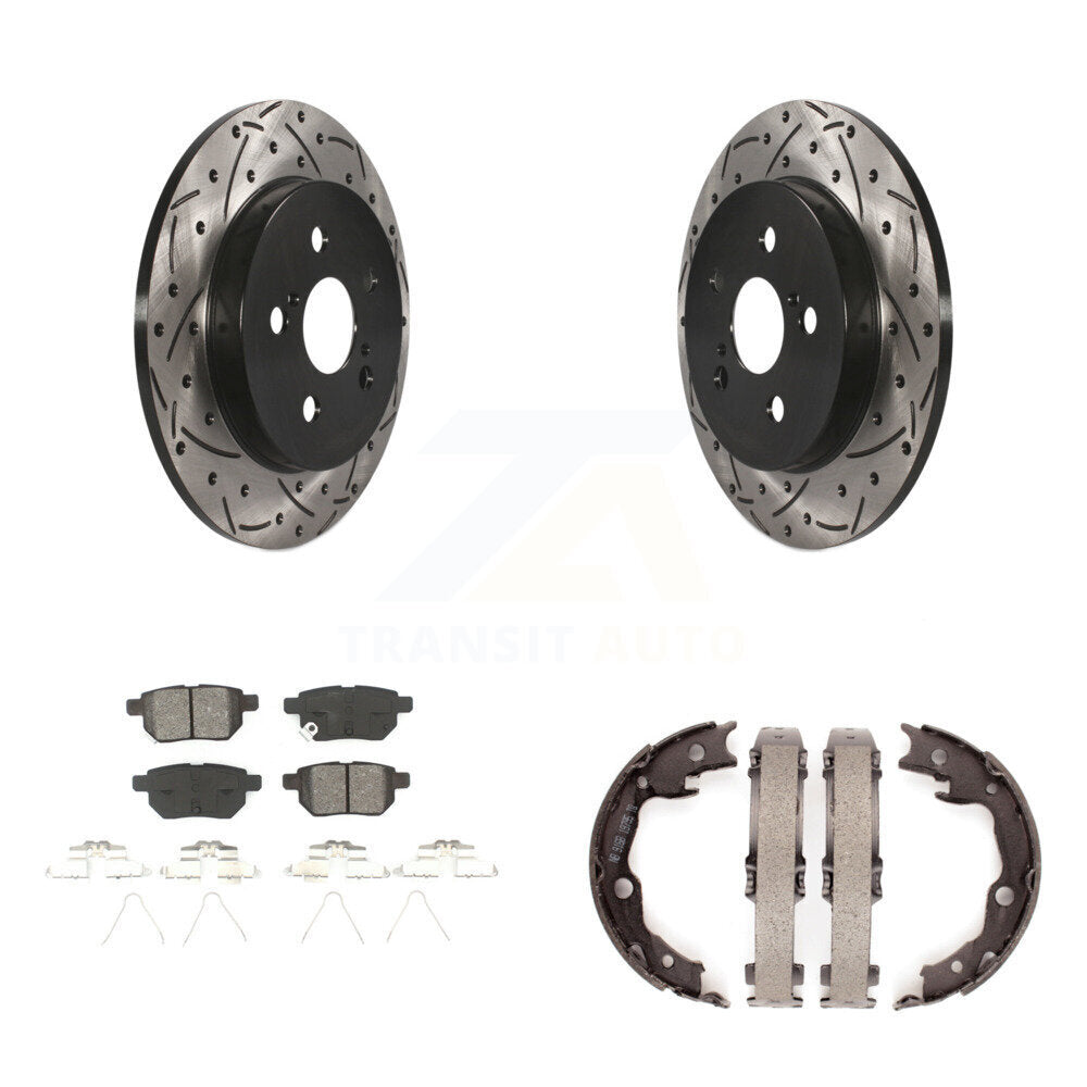 Transit Auto KDS-101269 Disc Brake Kit for 2009-2012 Pontiac Vibe, Toyota Matrix - Rear