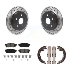 Transit Auto KDS-101271 Disc Brake Kit for 2018-2023 Toyota Camry, Toyota RAV4 - Rear
