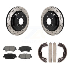 Transit Auto KDS-101272 Disc Brake Kit for 2011-2013 Hyundai Equus - Rear