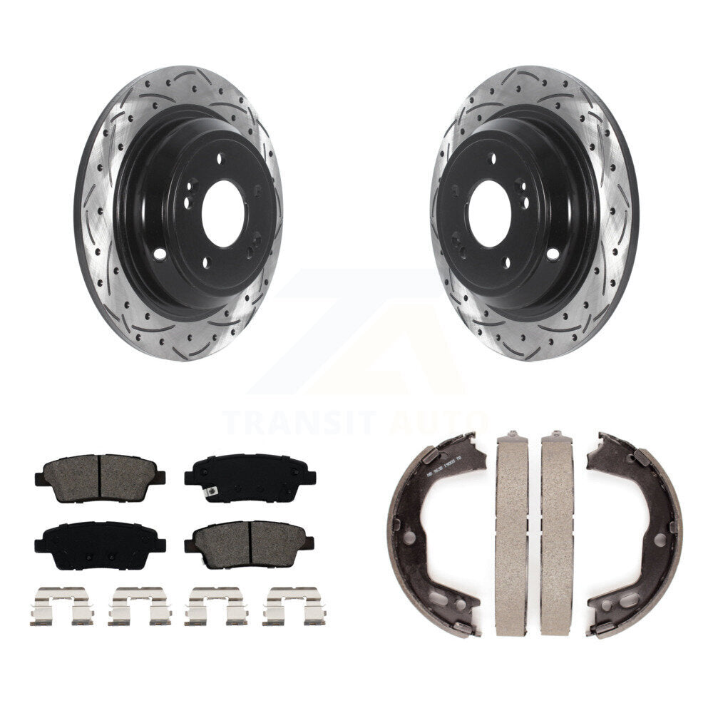 Transit Auto KDS-101273 Disc Brake Kit for 2010-2014 Hyundai Genesis - Rear