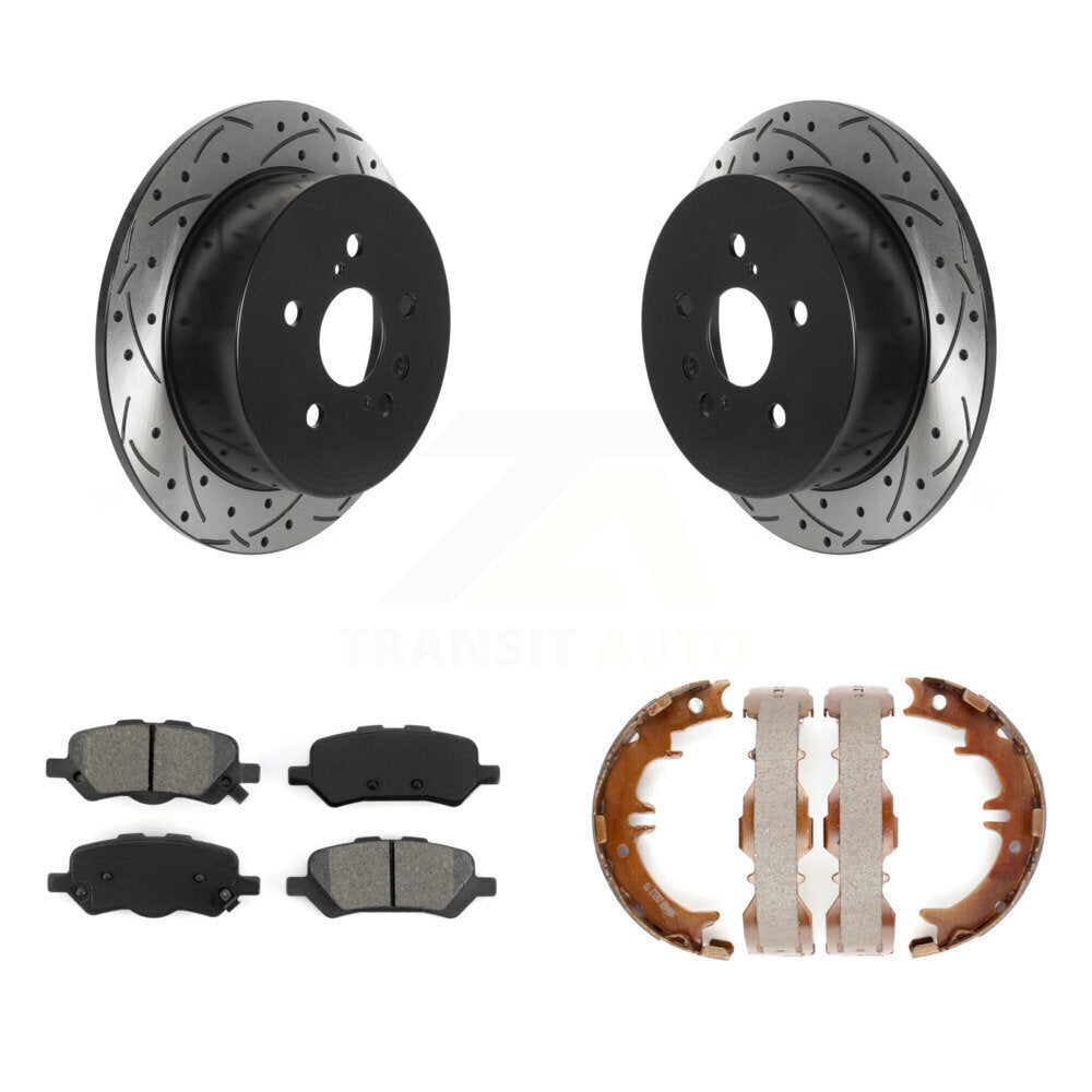 Transit Auto KDS-101277 Disc Brake Kit for 2009-2016 Toyota Venza - Rear