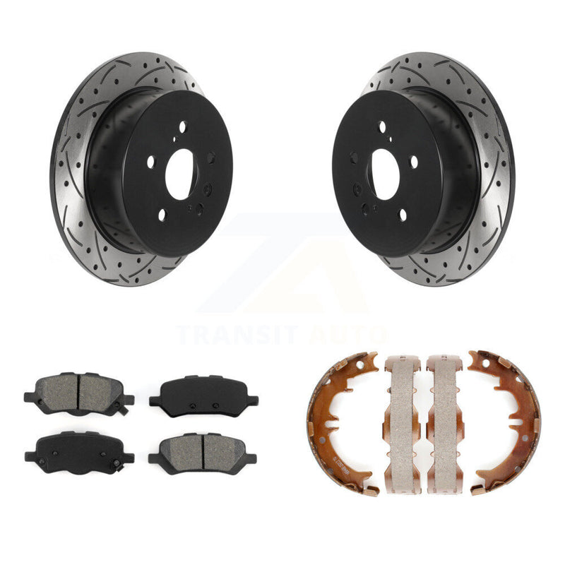 Transit Auto KDS-101277 Disc Brake Kit for 2009-2016 Toyota Venza - Rear