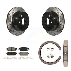 Transit Auto KDS-101279 Disc Brake Kit for 2007-2014 Chevrolet Silverado 1500, Cadillac Escalade and More - Rear
