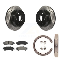 Transit Auto KDS-101280 Disc Brake Kit for 2007 GMC Sierra 1500 Classic - Rear