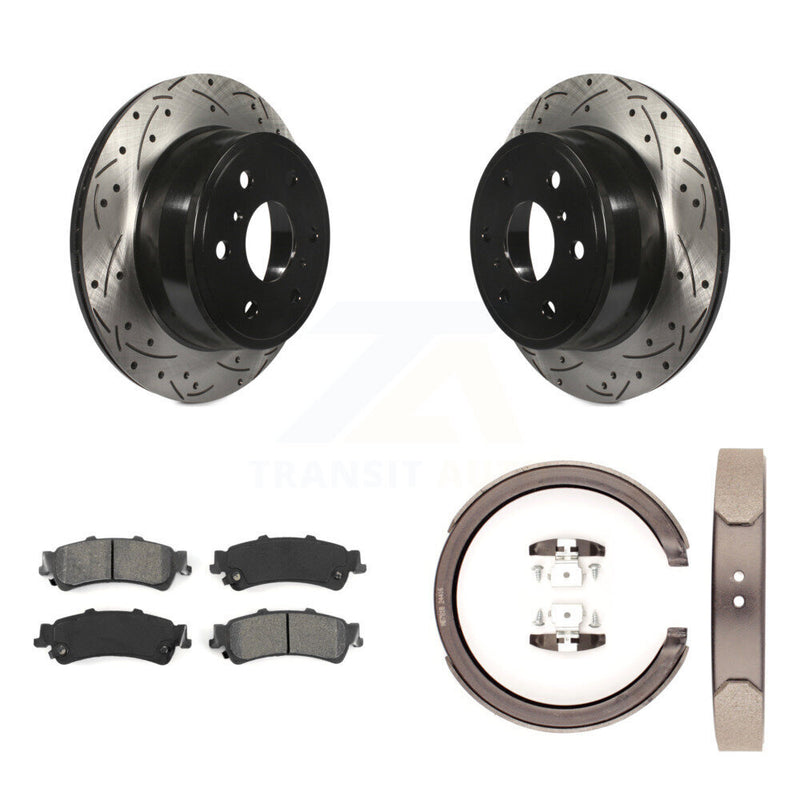 Transit Auto KDS-101280 Disc Brake Kit for 2007 GMC Sierra 1500 Classic - Rear