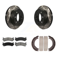 Transit Auto KDS-101281 Disc Brake Kit for 1999-2009 Chevrolet Silverado 1500 HD Classic, Chevrolet Suburban 2500 and More - Rear