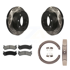 Transit Auto KDS-101283 Disc Brake Kit for 2001-2006 Chevrolet Silverado 1500 HD, GMC Sierra 1500 HD and More - Rear