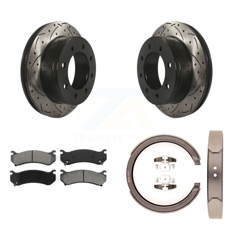 Transit Auto KDS-101284 Disc Brake Kit for 2003-2004 GMC Sierra 2500, GMC Yukon XL 2500 - Rear