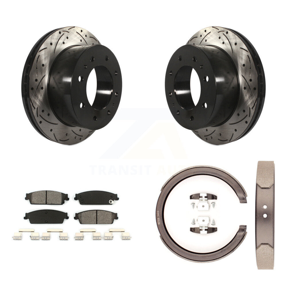 Transit Auto KDS-101285 Disc Brake Kit for 2011 Chevrolet Silverado 1500 - Rear