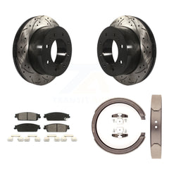 Transit Auto KDS-101285 Disc Brake Kit for 2011 Chevrolet Silverado 1500 - Rear