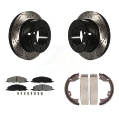 Transit Auto KDS-101288 Disc Brake Kit for 2009-2018 Ram 1500, Ram 2500 and More - Rear