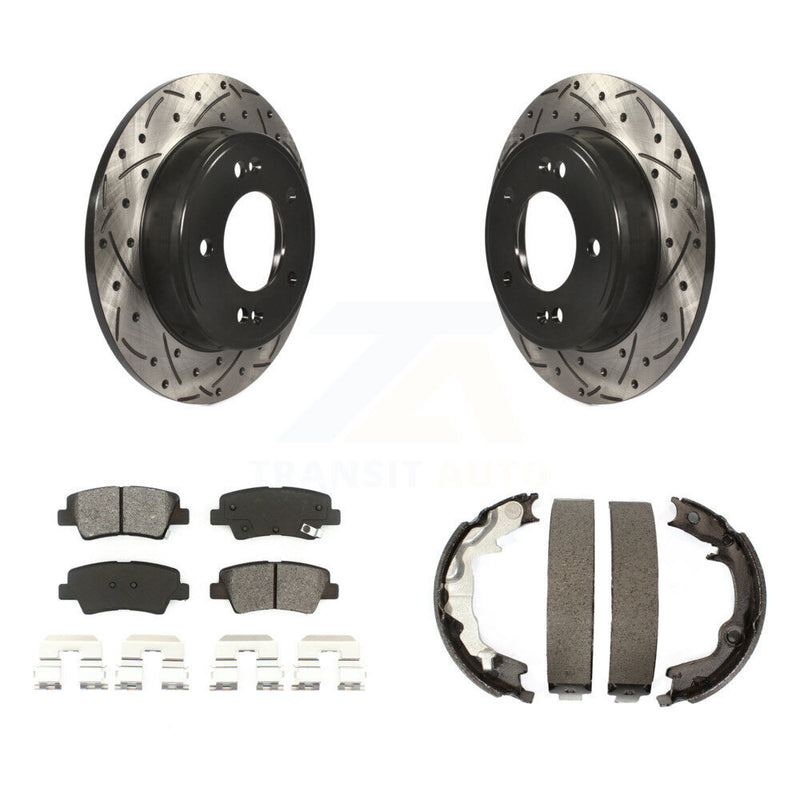 Transit Auto KDS-101290 Disc Brake Kit for 2014 Kia Forte, Kia Forte Koup - Rear
