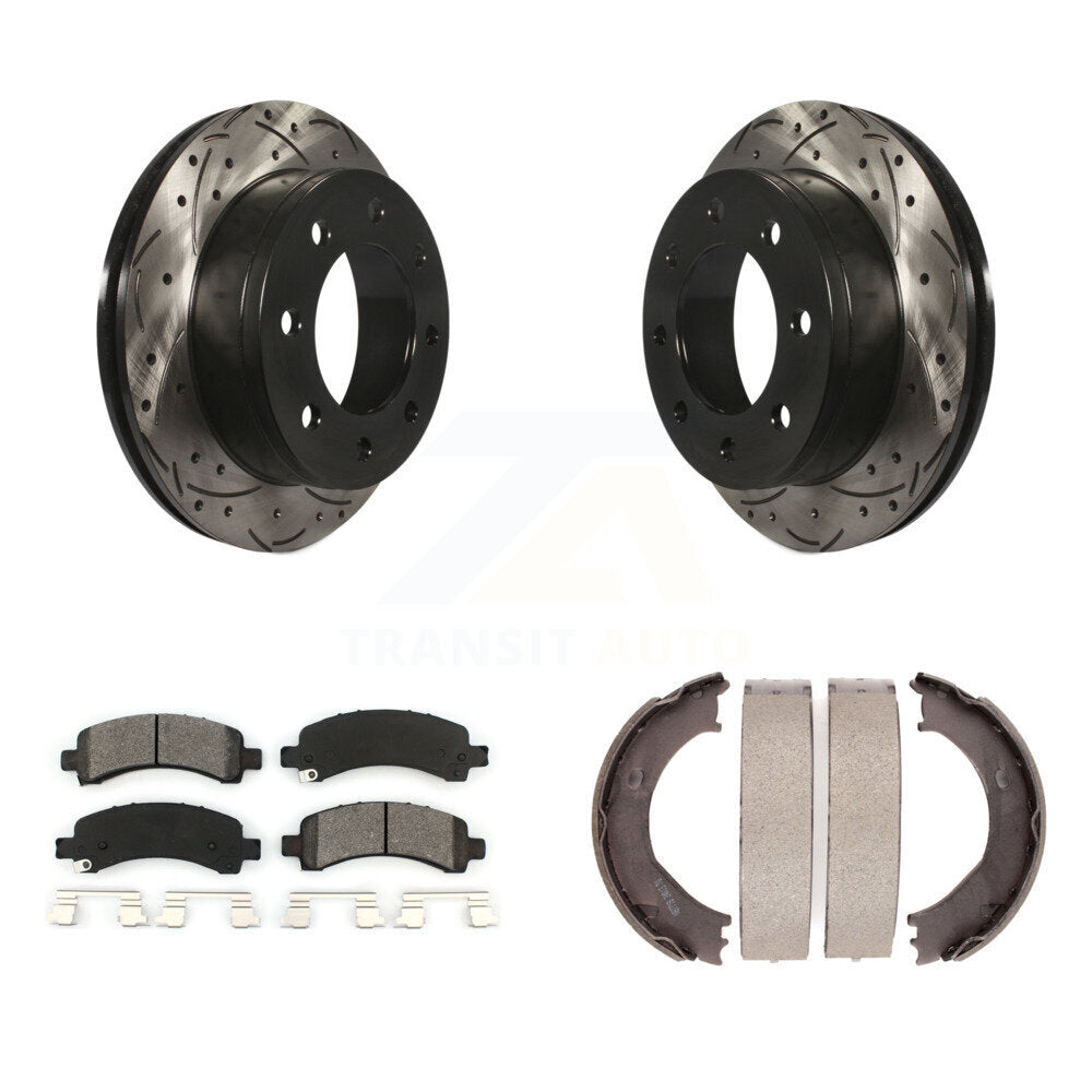 Transit Auto KDS-101291 Disc Brake Kit for 2003-2008 Chevrolet Express 2500, GMC Savana 2500 - Rear