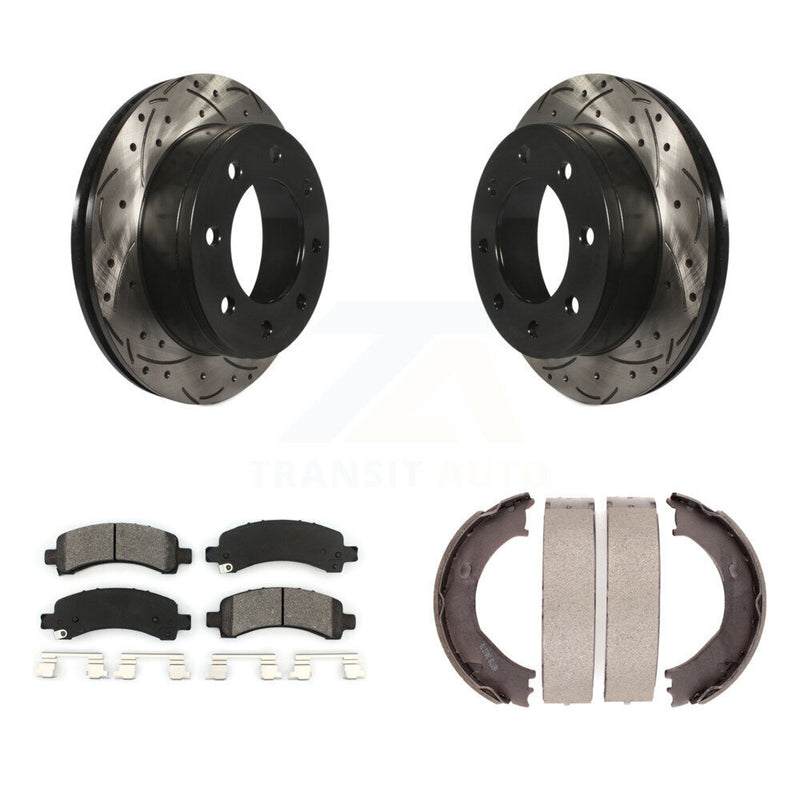 Transit Auto KDS-101291 Disc Brake Kit for 2003-2008 Chevrolet Express 2500, GMC Savana 2500 - Rear
