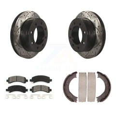 Transit Auto KDS-101292 Disc Brake Kit for 2003-2008 Chevrolet Express 2500, GMC Savana 2500 and More - Rear