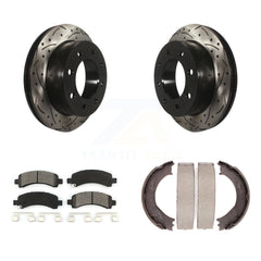 Transit Auto KDS-101293 Disc Brake Kit for 2006-2008 Chevrolet Express 2500, Chevrolet Express 3500, GMC Savana 3500 - Rear