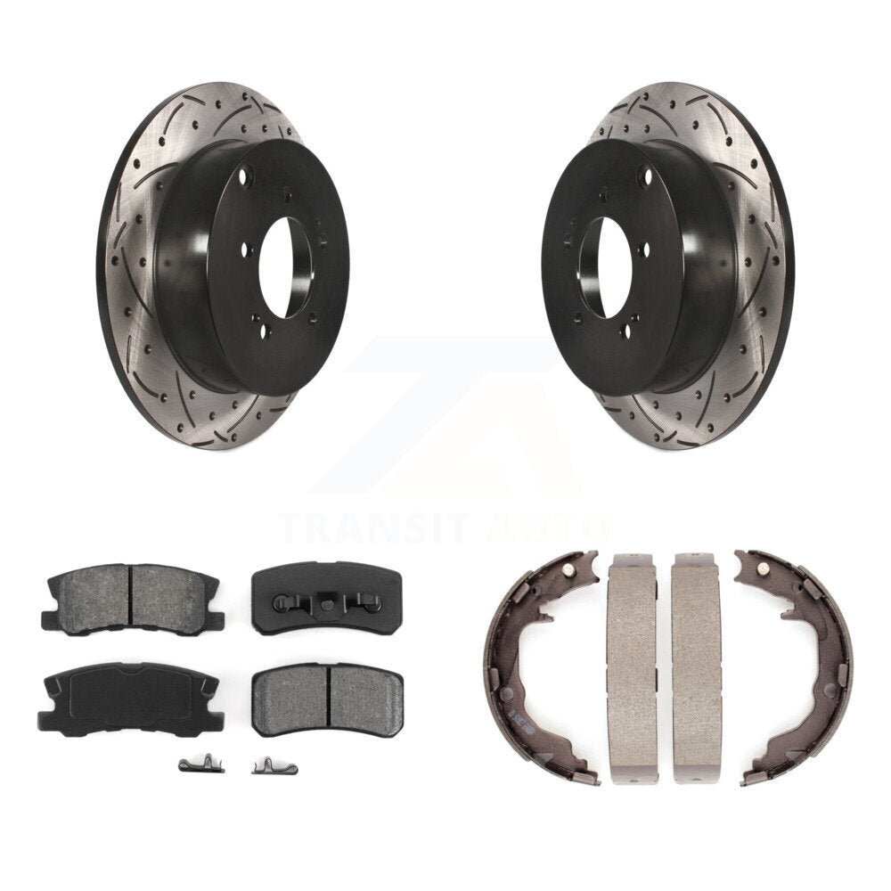 Transit Auto KDS-101299 Disc Brake Kit for 2007-2011 Mitsubishi Outlander - Rear