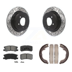 Transit Auto KDS-101300 Disc Brake Kit for 2008 Mitsubishi Outlander - Rear
