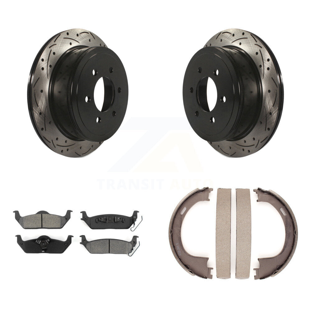 Transit Auto KDS-101301 Disc Brake Kit for 2004-2008 Lincoln Mark LT, Ford F-150 - Rear