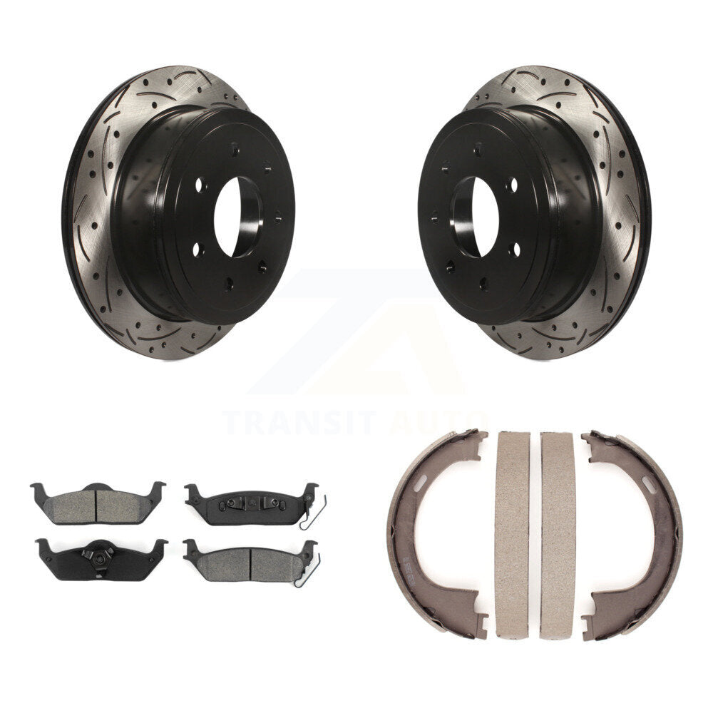 Transit Auto KDS-101302 Disc Brake Kit for 2004-2008 Lincoln Mark LT, Ford F-150 - Rear