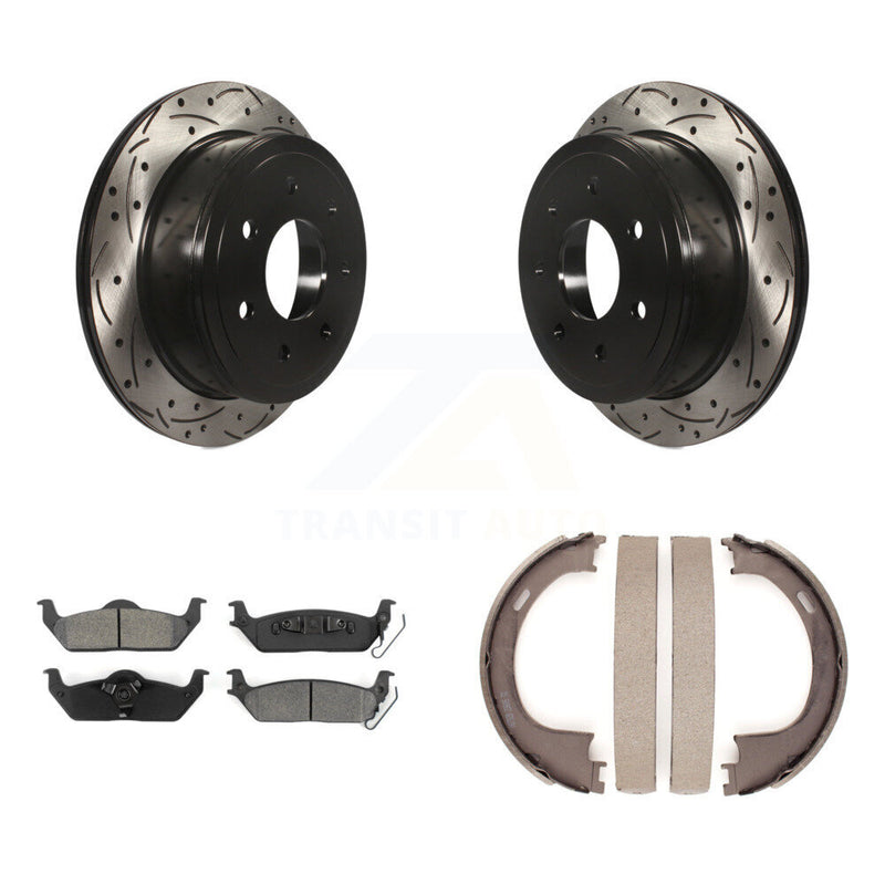 Transit Auto KDS-101302 Disc Brake Kit for 2004-2008 Lincoln Mark LT, Ford F-150 - Rear