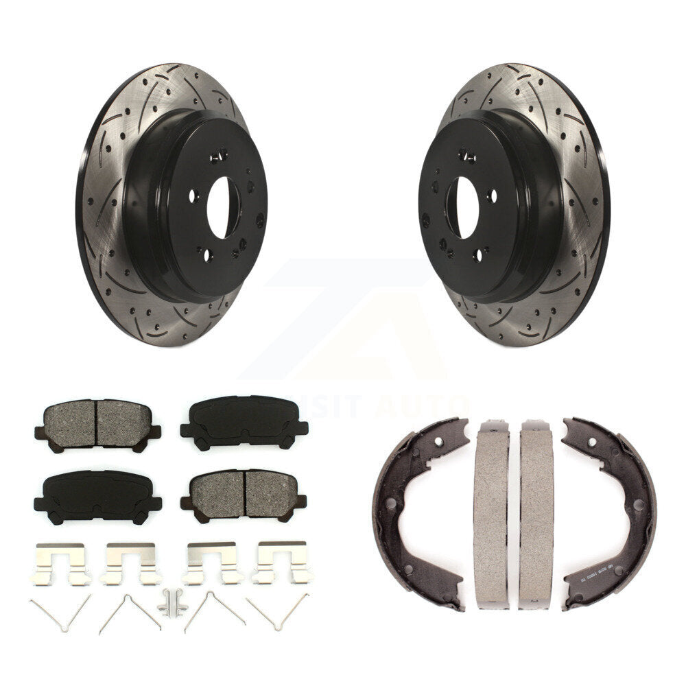 Transit Auto KDS-101303 Disc Brake Kit for 2007-2015 Acura ZDX, Honda Pilot, Acura MDX - Rear
