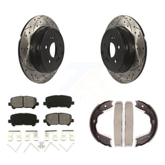 Transit Auto KDS-101303 Disc Brake Kit for 2007-2015 Acura ZDX, Honda Pilot, Acura MDX - Rear