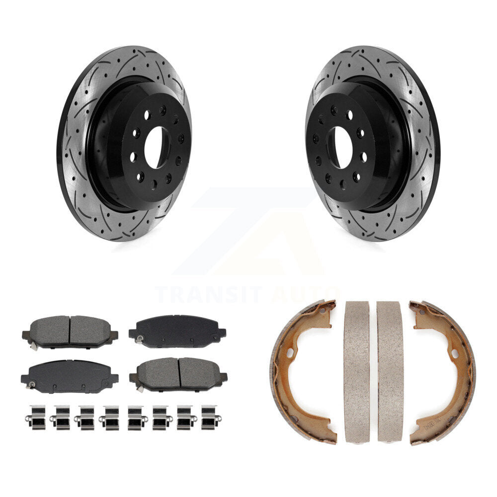 Transit Auto KDS-101309 Disc Brake Kit for 2018-2020 Jeep Wrangler - Rear