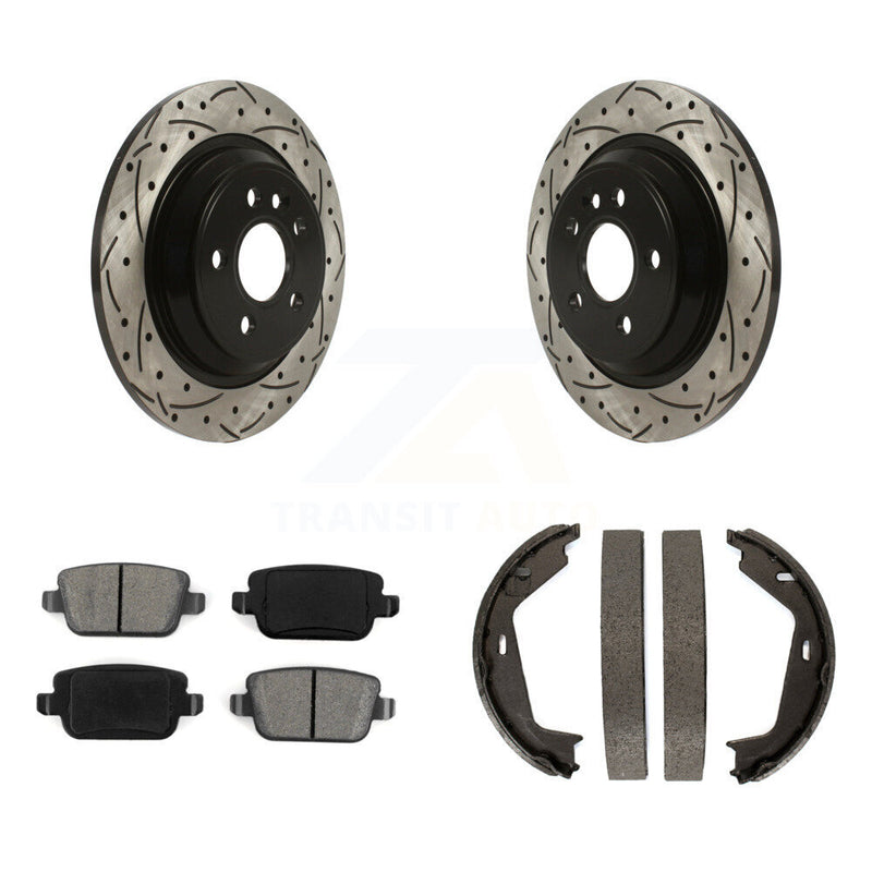 Transit Auto KDS-101313 Disc Brake Kit for 2008-2009 Volvo S80 - Rear