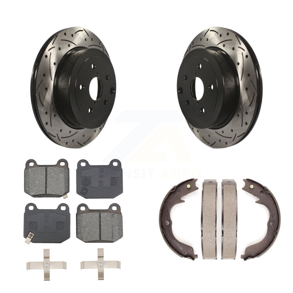 Transit Auto KDS-101315 Disc Brake Kit for 2009-2014 Subaru Impreza - Rear
