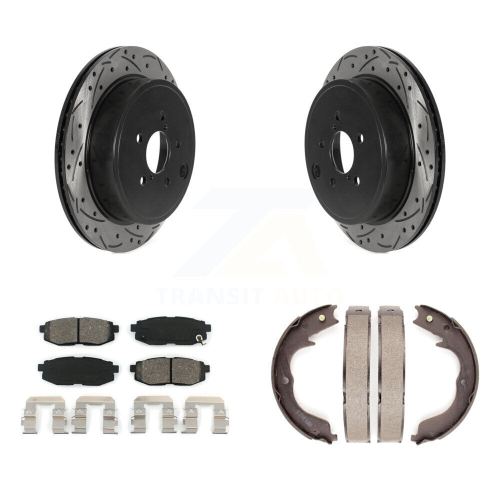 Transit Auto KDS-101317 Disc Brake Kit for 2010-2012 Subaru Legacy, Subaru Outback - Rear