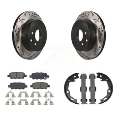 Transit Auto KDS-101318 Disc Brake Kit for 2014-2023 Nissan Rogue Sport, Nissan Rogue, Nissan Qashqai - Rear