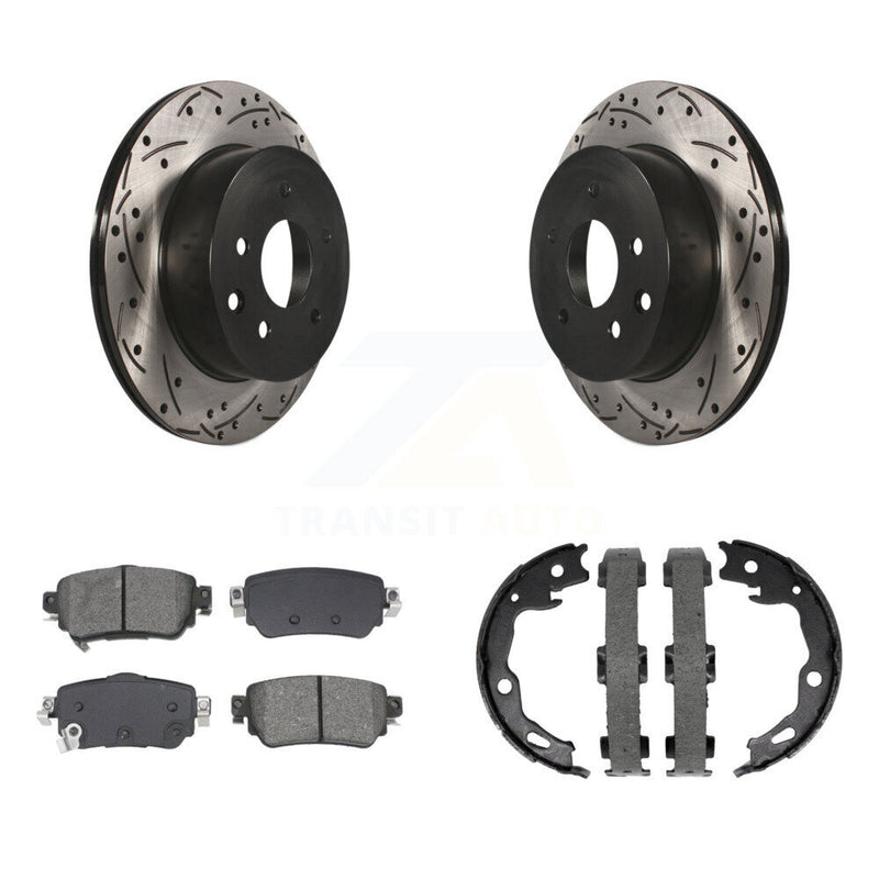 Transit Auto KDS-101319 Disc Brake Kit for 2019 Nissan Rogue Sport - Rear