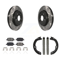 Transit Auto KDS-101325 Disc Brake Kit for 2016-2022 Chevrolet Camaro - Rear