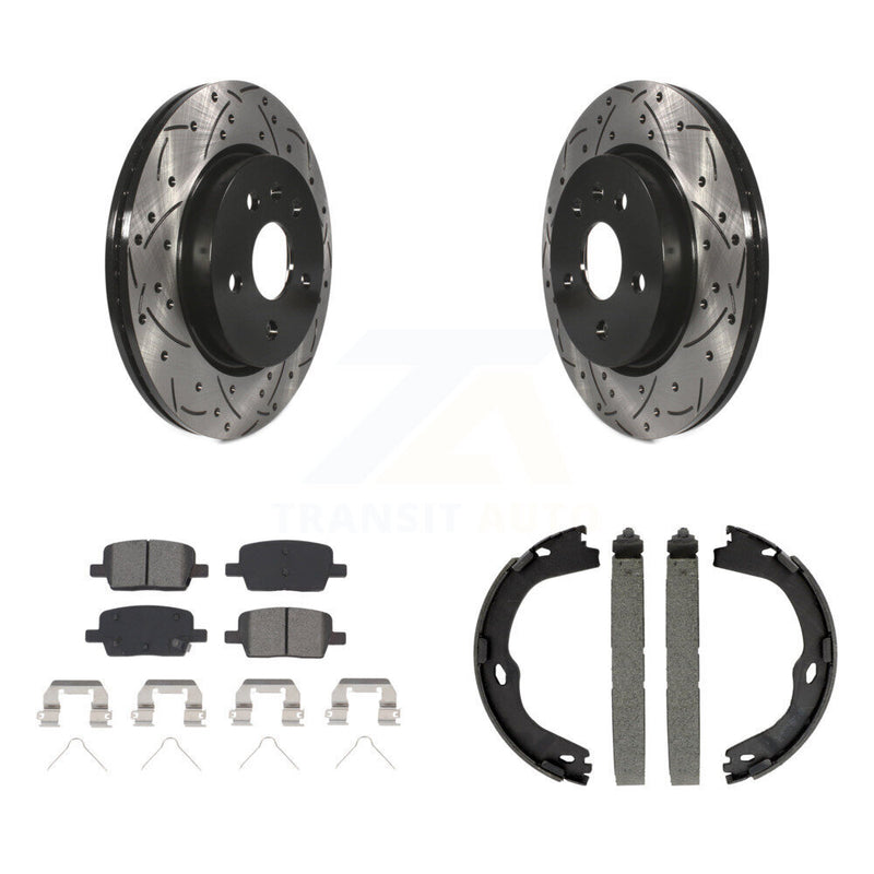 Transit Auto KDS-101325 Disc Brake Kit for 2016-2022 Chevrolet Camaro - Rear