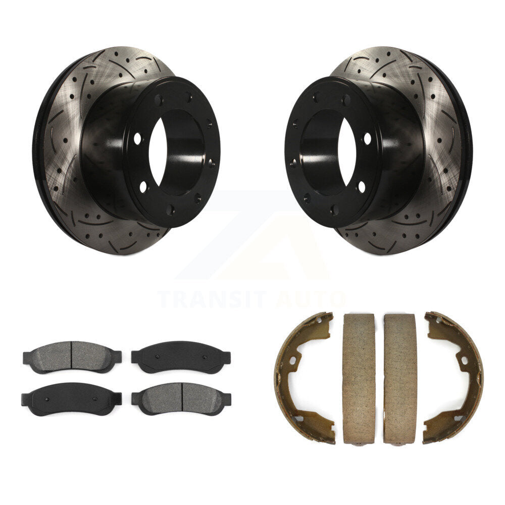 Transit Auto KDS-101326 Disc Brake Kit for 2011-2012 Ford F-250 Super Duty, Ford F-350 Super Duty - Rear