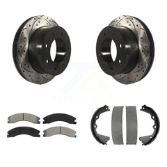 Transit Auto KDS-101327 Disc Brake Kit for 2011-2019 Chevrolet Suburban 3500 HD, Chevrolet Silverado 2500 HD, GMC Sierra 2500 HD - Rear